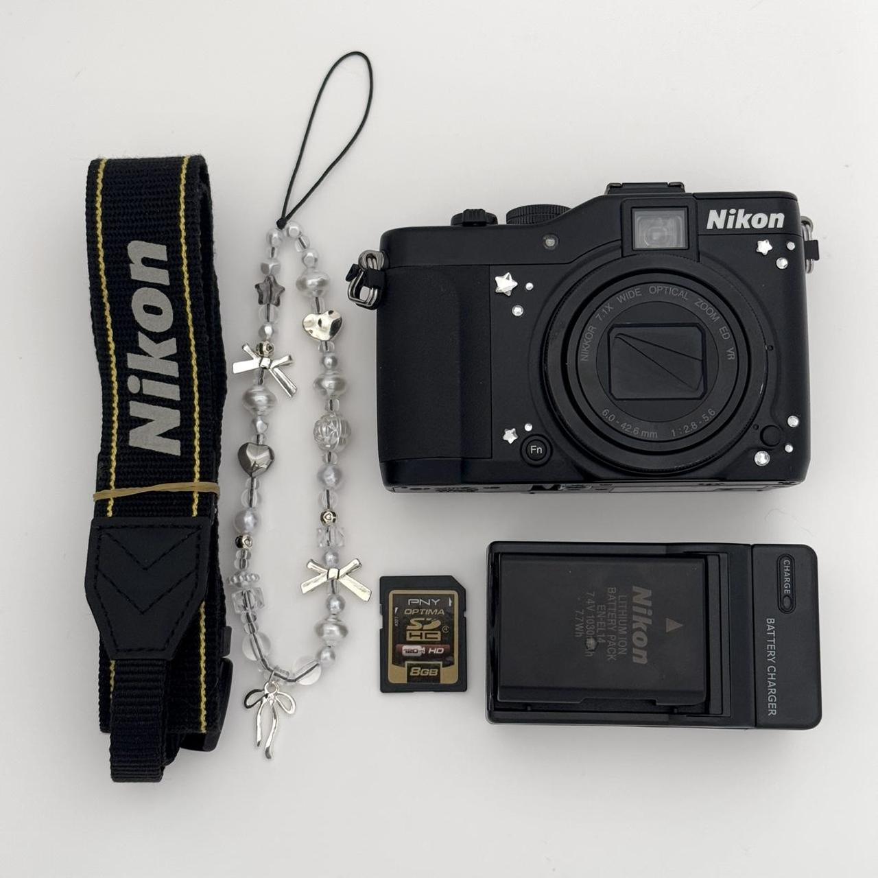 Nikon Coolpix P7000 Digital Camera Bundle ✧˚ . 🐈⬛...